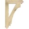 Ekena Millwork Imperial Arts & Crafts Rough Sawn Bracket, Douglas Fir, 4"W x 22"D x 34"H BKT04X22X34IMP03RDF - alternate 2